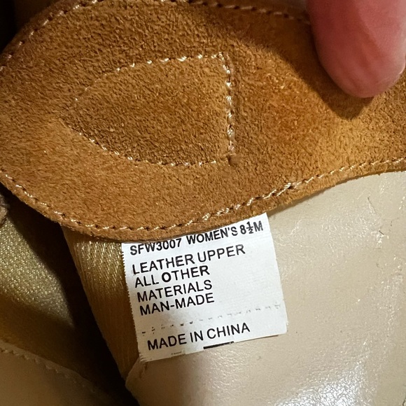 Santa Fe Women's Western Boot - Suede And Floral Leather - 8.5 - Picture 7 of 8